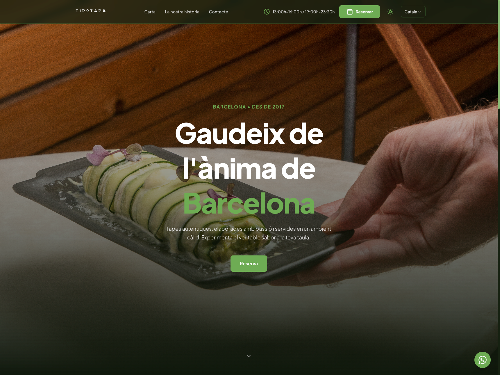 Interfície d'aplicació per al sector restauració